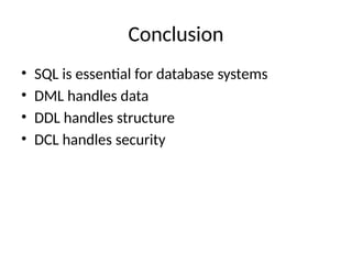 Dcl System Introduction_to_SQL_DML_DDL_DCL with Syntax.pptx