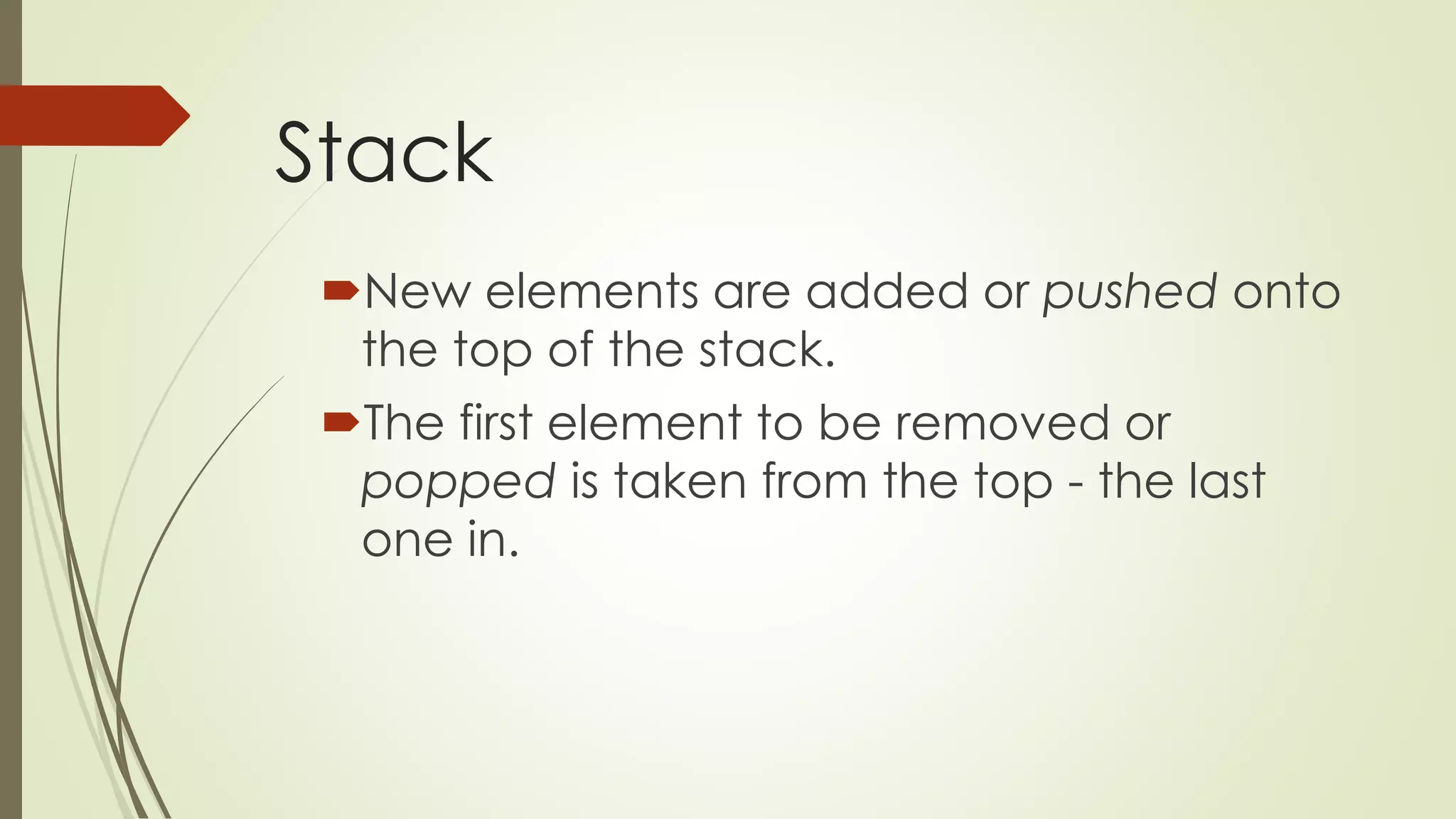 Introduction to stack | PPT