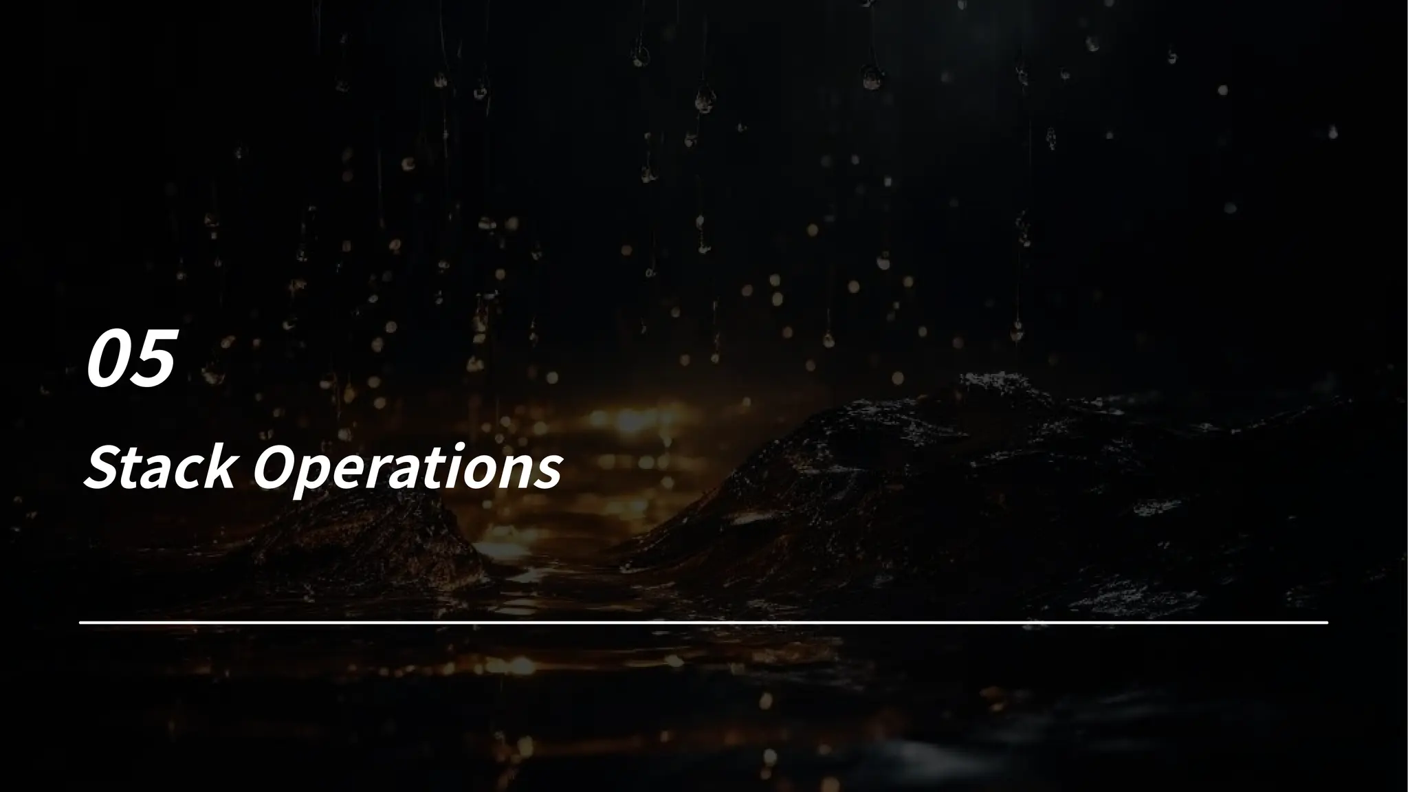 Stack Operations
 