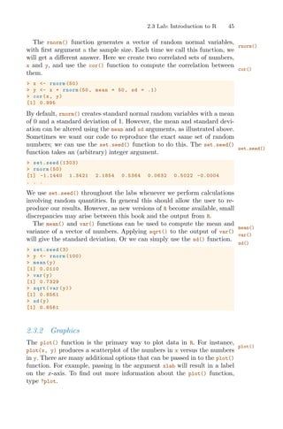 Rnorm Function R Studio Introduction to Statistical Learning with Appliations in R.pdf