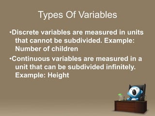 Introduction to statistics | PPT