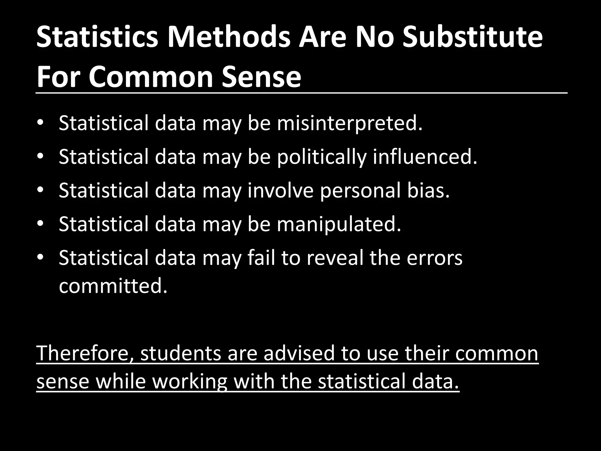 Introduction to statistics class 11 commerce ppt