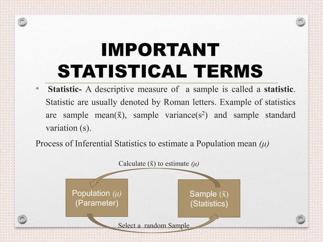 The Statistical Introduction Example Introduction to statistics | PPTX