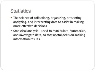 Introduction To Statistics and probability.pptx