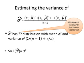 Introduction to statistics ii | PPTX