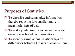 Introduction To Statistics 13