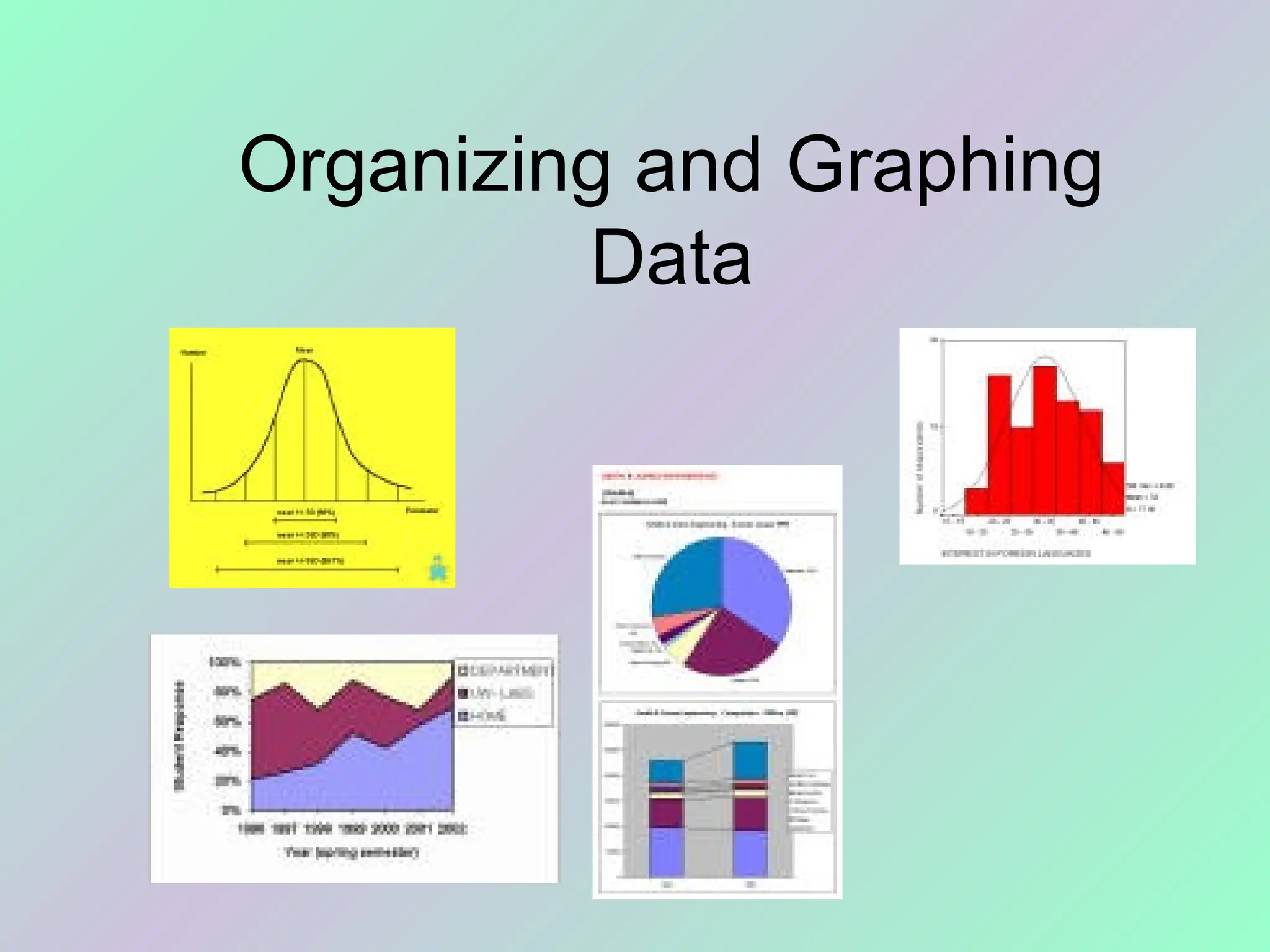 Organizing and Graphing
Data
 