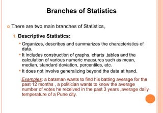 Introduction to Statistics (Part -I) | PPT