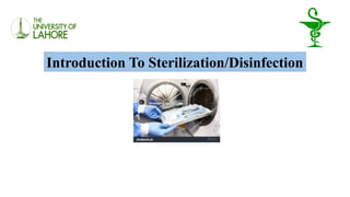 Comprehensive Overview of Sterilization and Disinfection Methods in ...