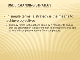 Strategy In Simple Words Introduction to Strategic Management | PPT