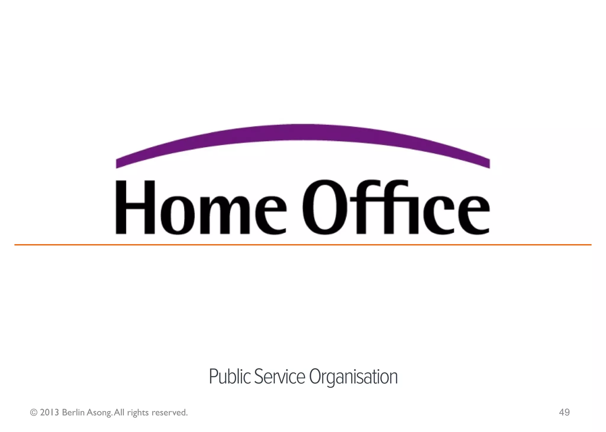 Ploy


                                              Specific actions
                                             used to outrun the
                                               competition.



 © 2013 Berlin Asong. All rights reserved.                  49
 