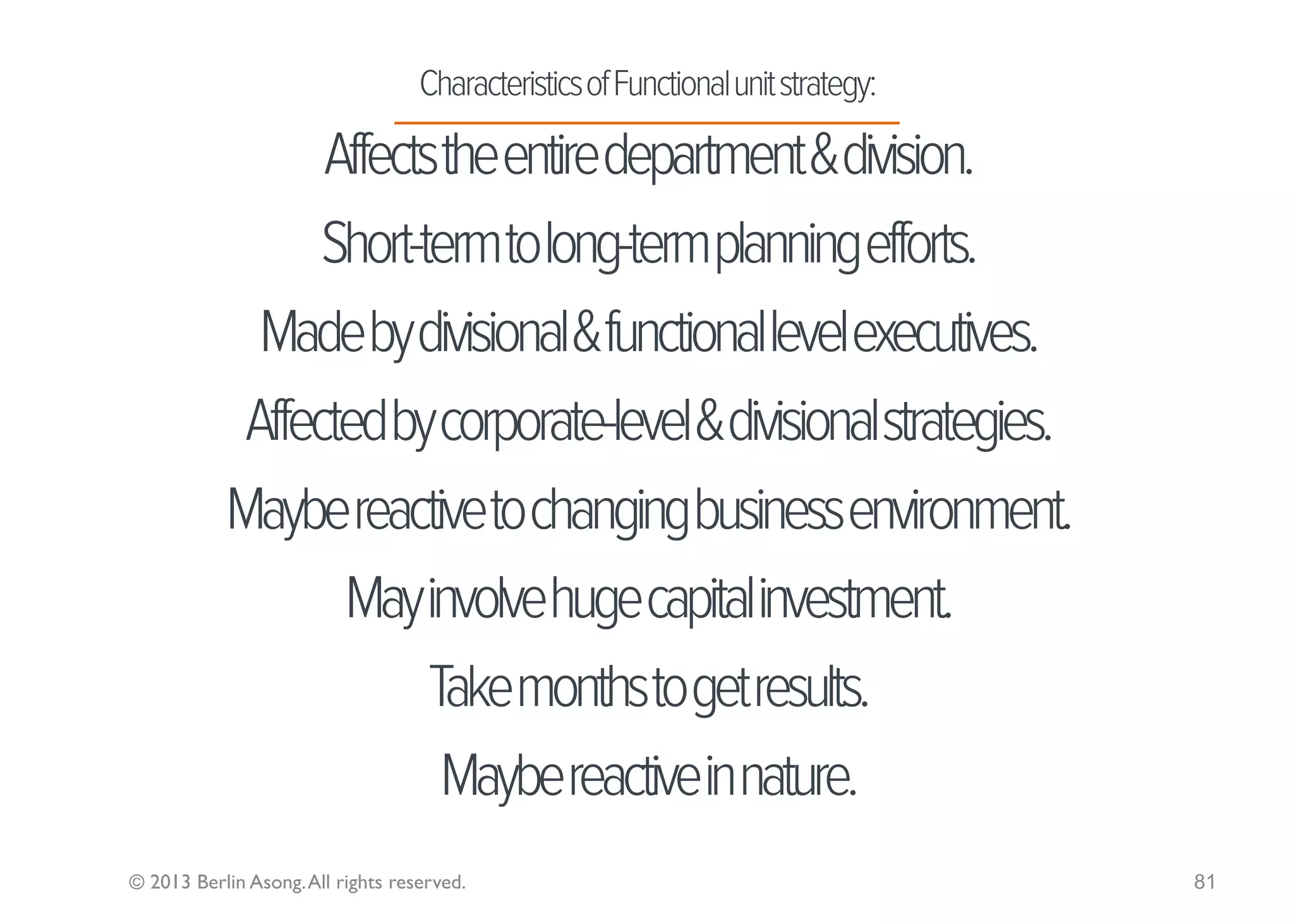 Purpose                          Stakeholder(s)   Competitive    Challenges
                                                             Environment.




© 2013 Berlin Asong. All rights reserved.                                                81
 