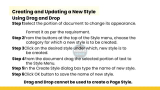 Mastering Document Styles: Efficient Formatting and Consistency ...