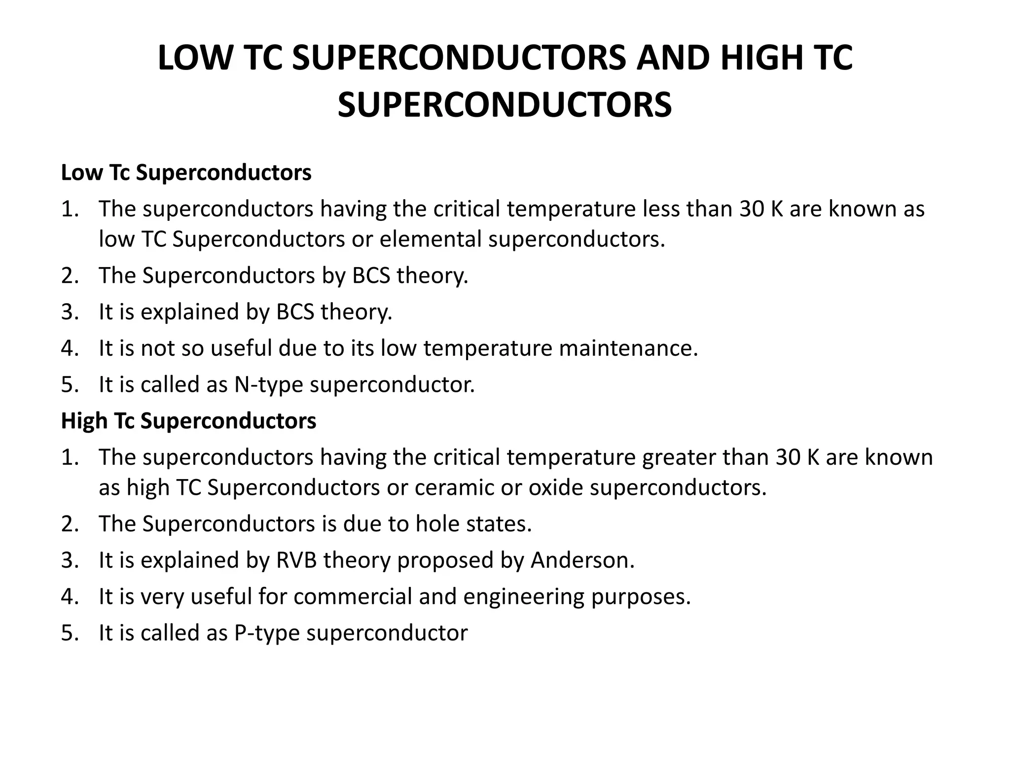 Introduction to superconductivity | PPTX