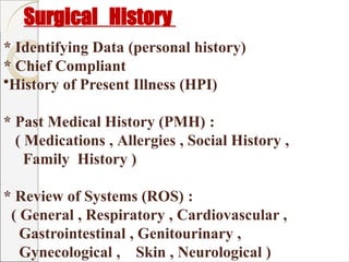 Hpi Ros Introduction to Surgery pre intra and post operative .ppt