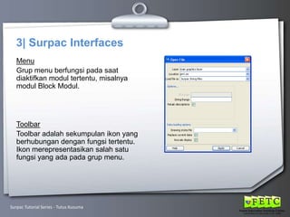 Introduction to Surpac | PPTX