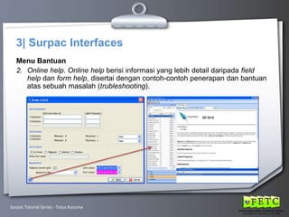 Introduction to Surpac | PPTX