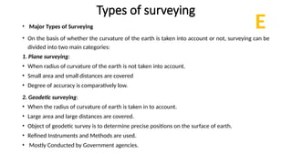 Comprehensive Introduction to Surveying and Geomatics Techniques | PPTX