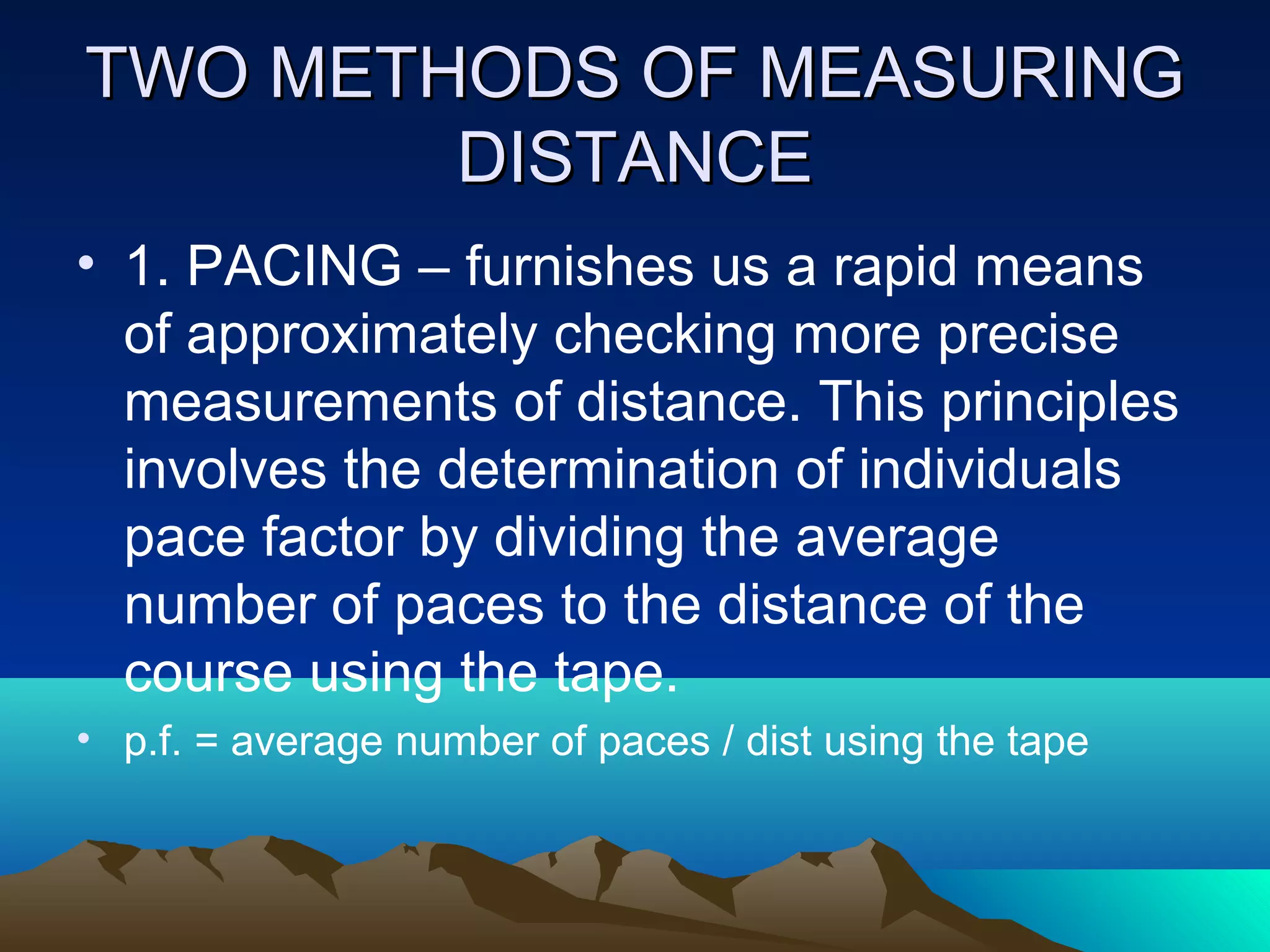Introduction to surveying | PPT