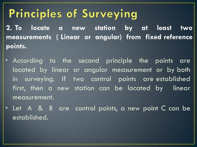 Introduction to surveying, ranging and chaining | PDF