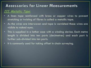 Introduction to surveying, ranging and chaining | PDF