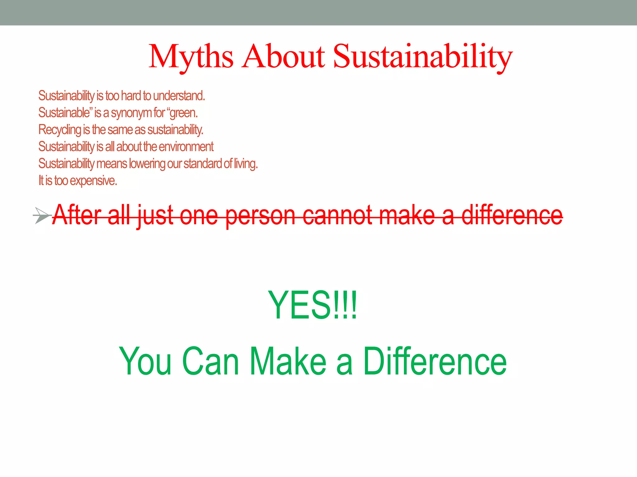 Introduction to sustainability | PPTX