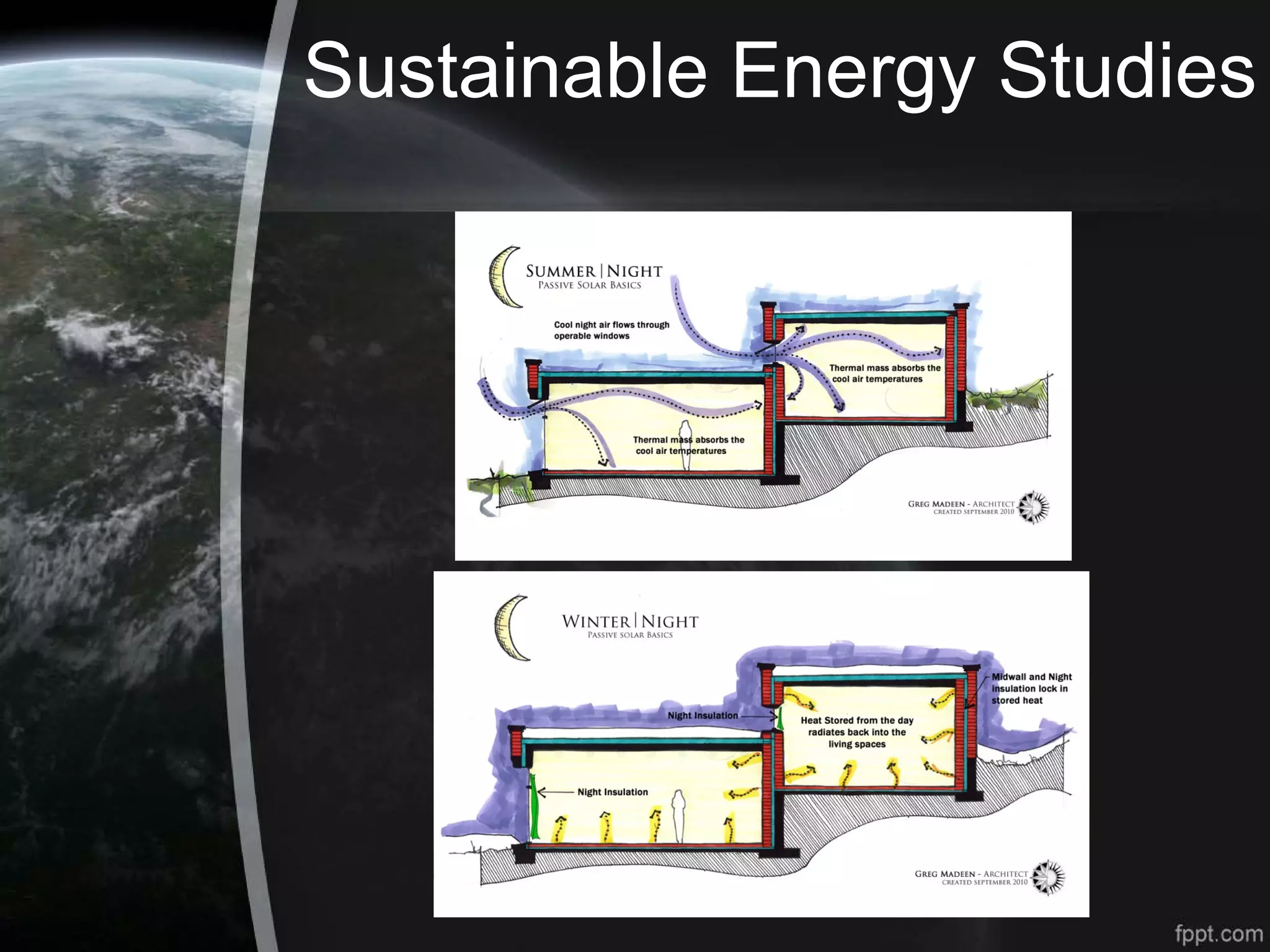 Sustainable Energy Studies
 