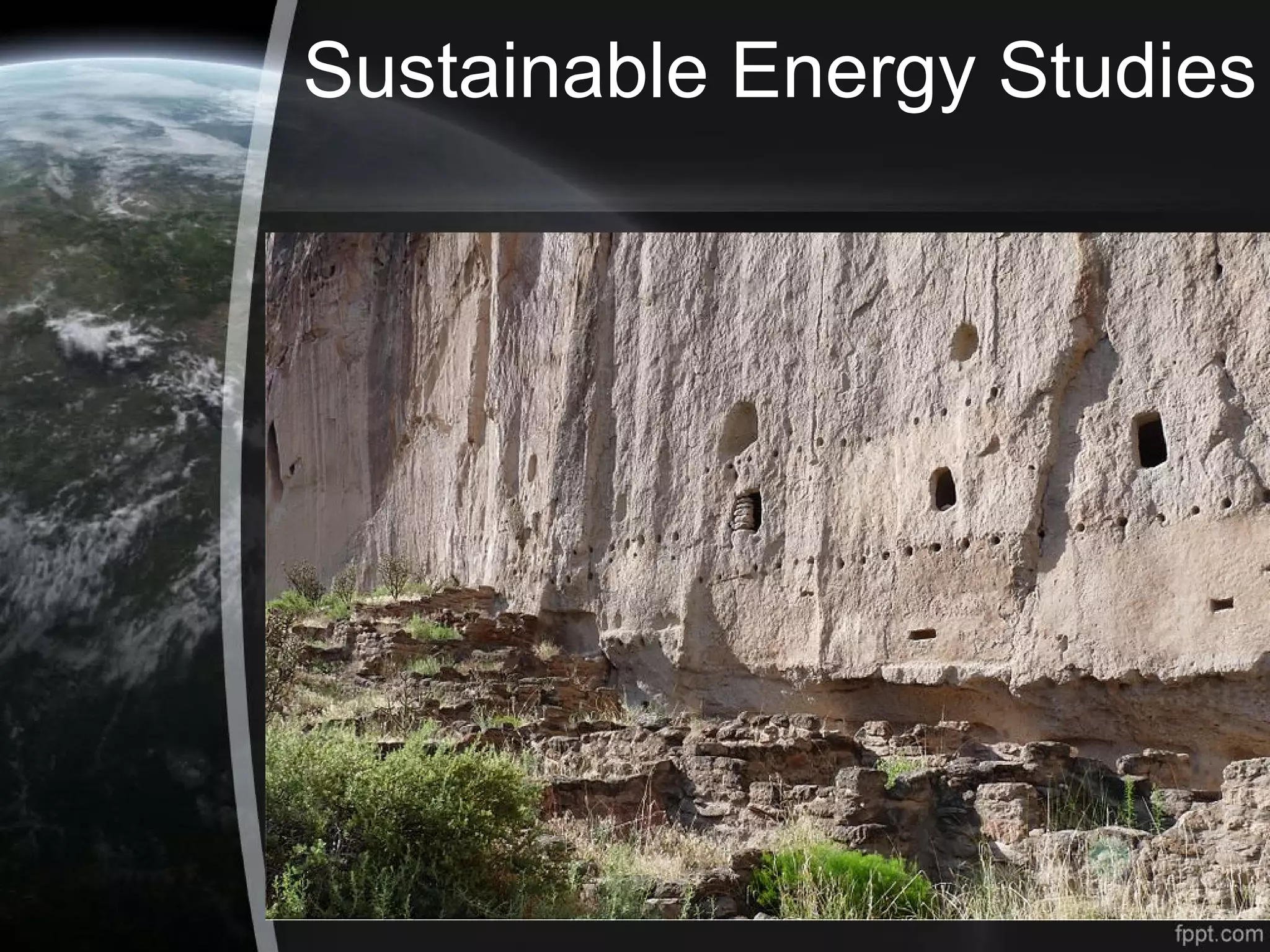 Sustainable Energy Studies
 