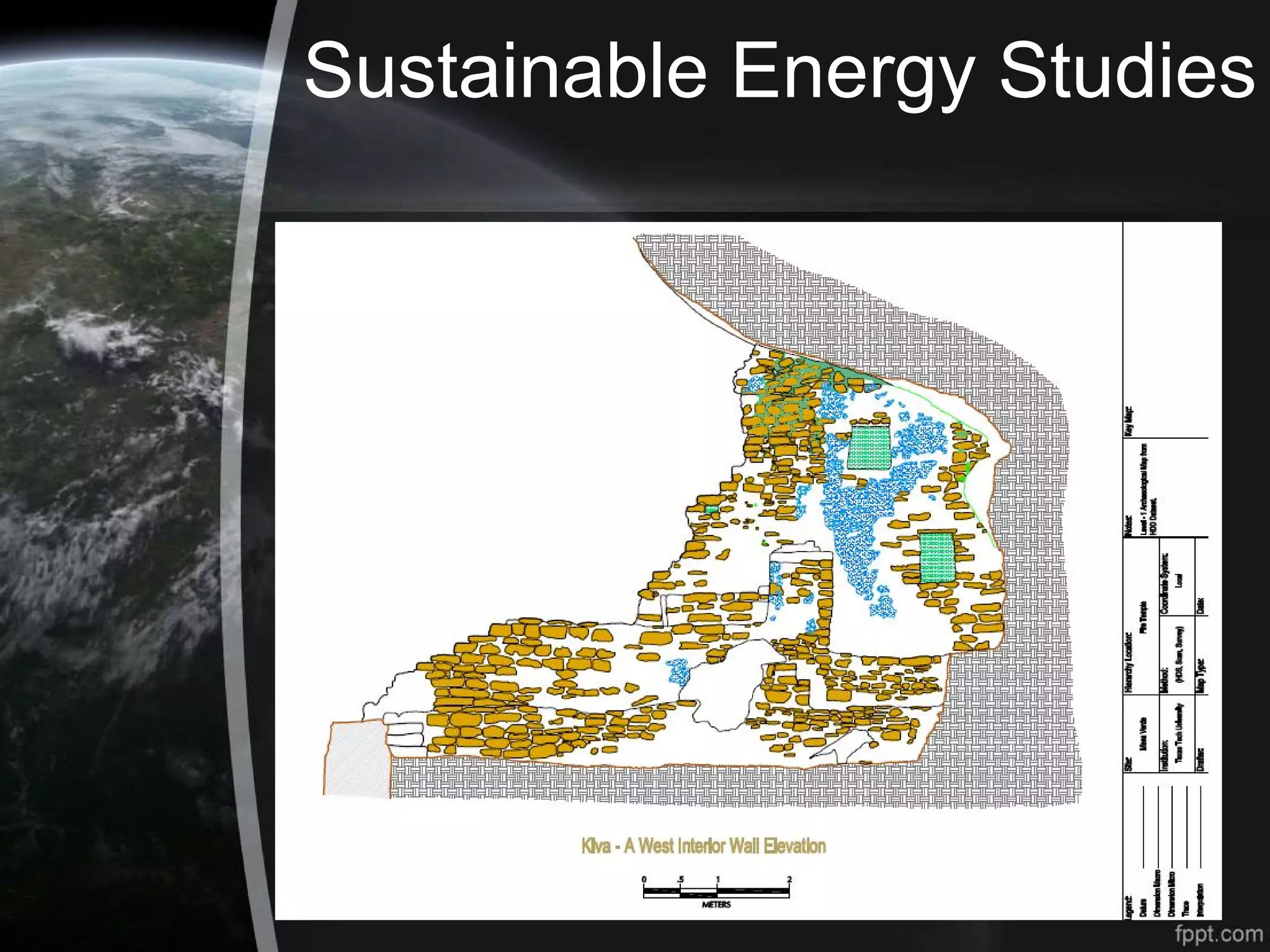 Sustainable Energy Studies
 