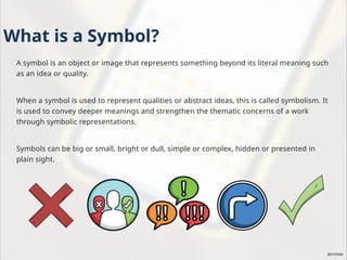 Understanding Symbolism: Identifying and Analyzing Symbols in ...