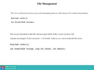 File Management
 