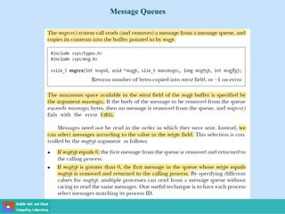 Message Queues
 
