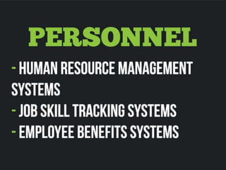 Systems