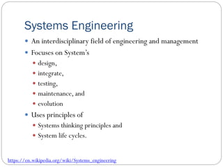 Introduction to Systems Engineering | PDF