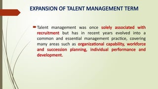 Talent Management Introduction Example Comprehensive Introduction to Talent Management Strategies and ...