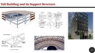 Tall Building and its Support Structure
9
 