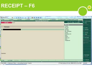 RECEIPT – F6
 