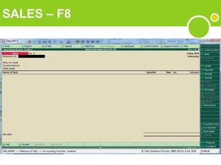 SALES – F8
 