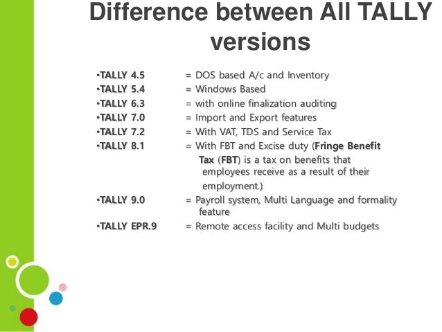 introduction of tally erp 9 introduction of tally erp 9