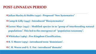 Introduction to Systematic Botany | PPT
