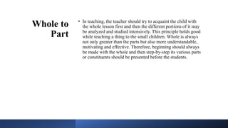 Whole Lesson Introduction to teaching and learning | PPTX