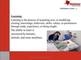 Introduction To Teaching And Learning.pptx