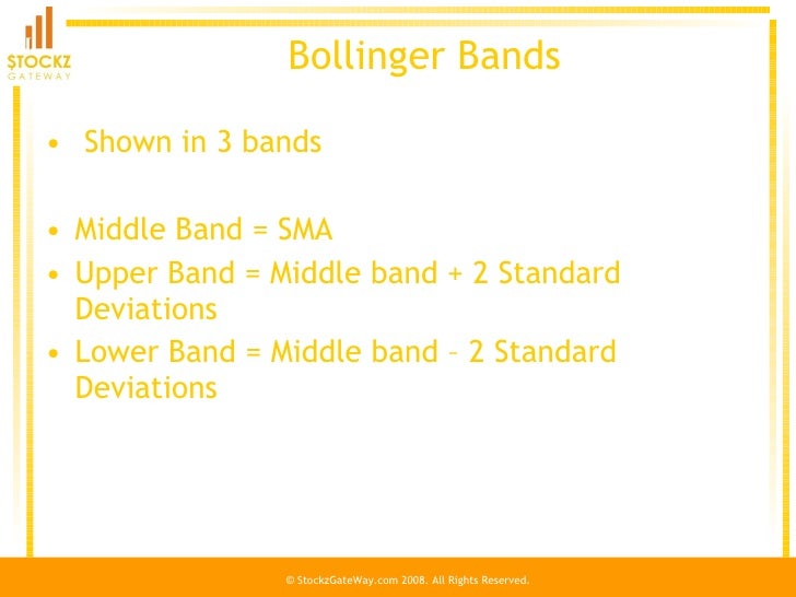 Bollinger bands standard deviation calculation