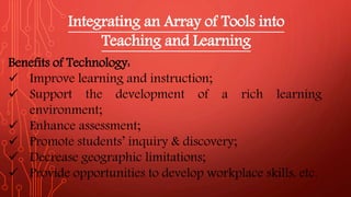 Introduction to technology integration | PPTX