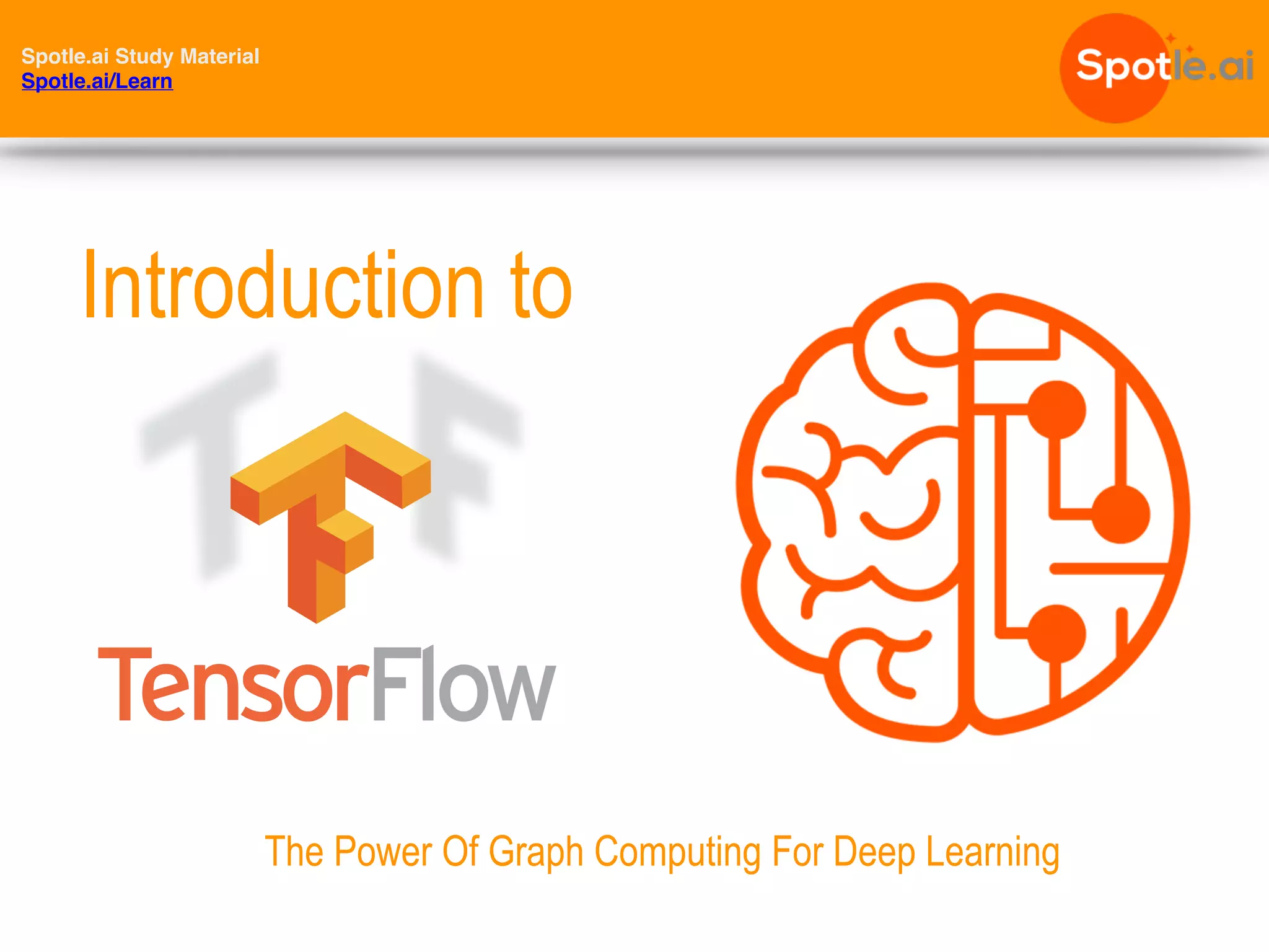 Introduction To TensorFlow | PDF | Technology Industry | Industries