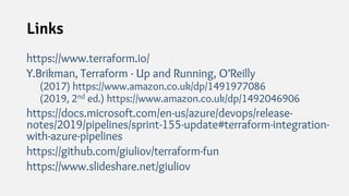 Introduction to Terraform with Azure flavor | PPTX