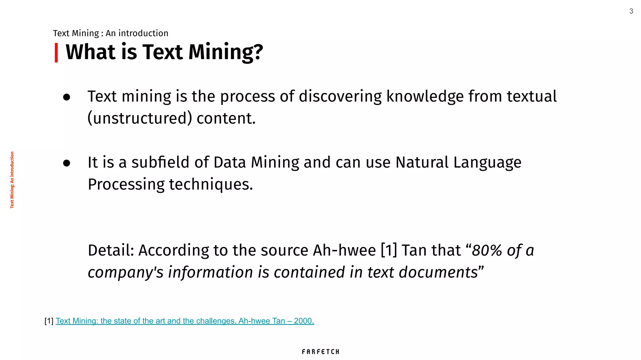 Introduction to text mining | PPT
