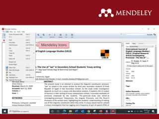 Mendeley Icons
6/26/2021 22
 