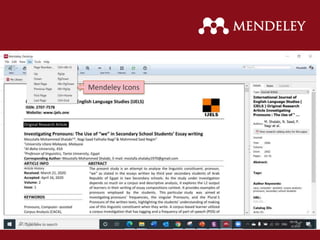 Mendeley Icons
6/26/2021 24
 