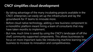Introduction to the cloud native computing foundation | PPTX